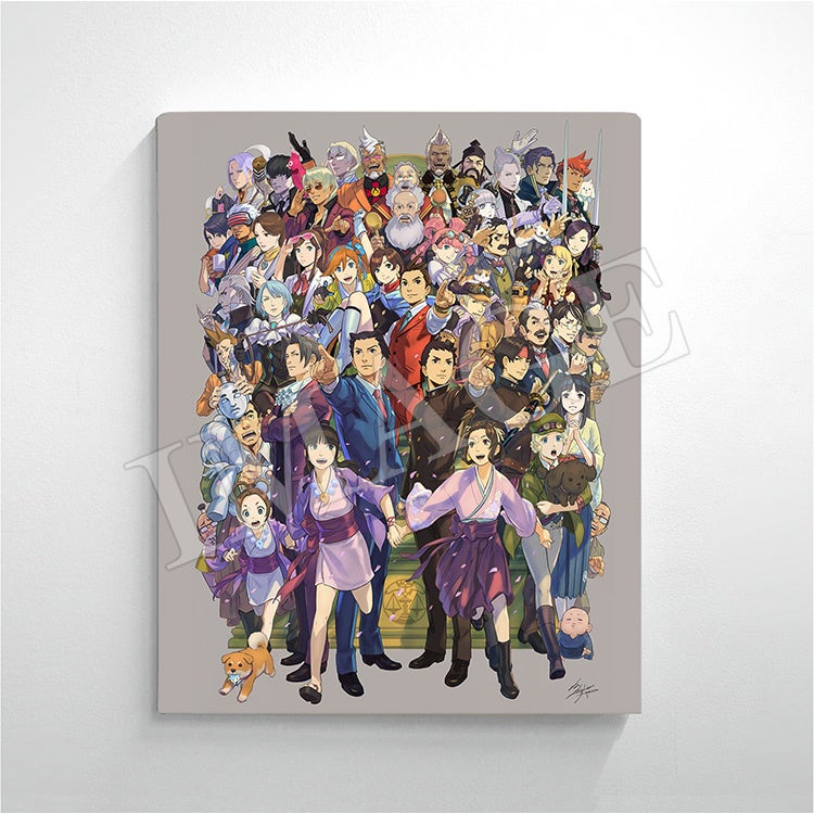 逆転裁判20周年 キャンバスアート