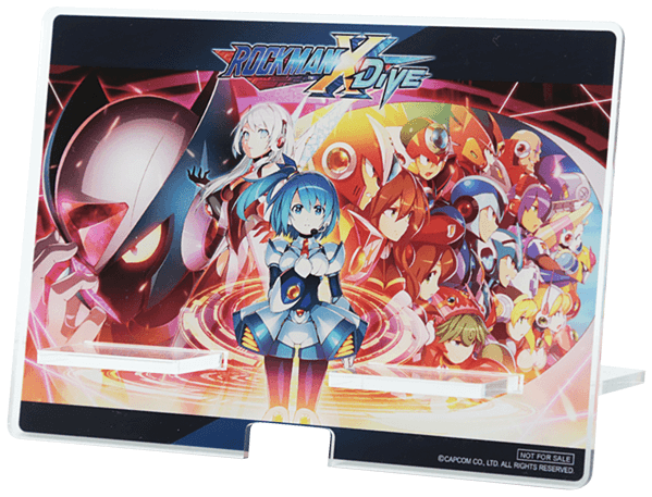 ★¶【未使用】ロックマンX DiVE フェイスタオル ロックマンX DiVE』 オリジナルグッズがもらえる「春のロックマンX