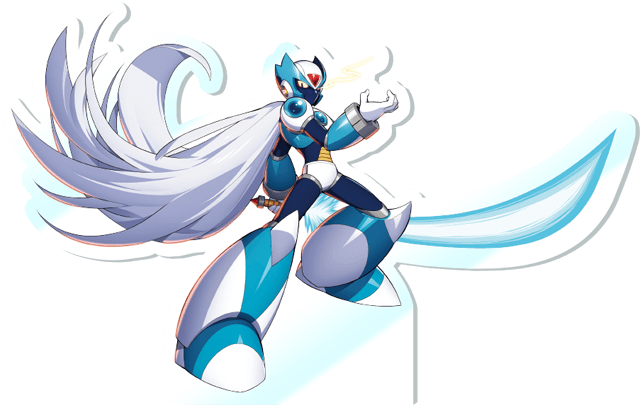 ロックマンXdiveアクリルスタンドヴィア