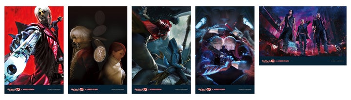 カプコンバー ポストカード 特典 デビルメイクライ バイオハザード カプコンバー ポストカード 特典 デビルメイクライ バイオハザード