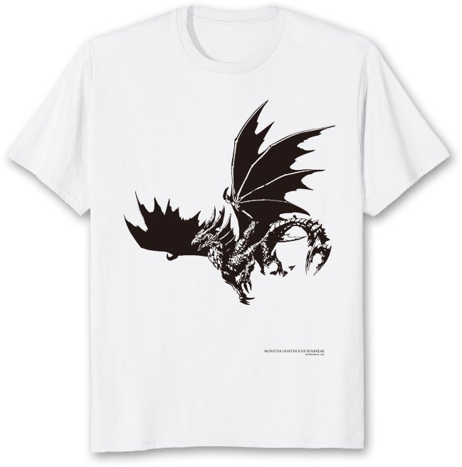 MONSTER HUNTER RISE：SUNBREAKメル・ゼナ イラスト Tシャツ 