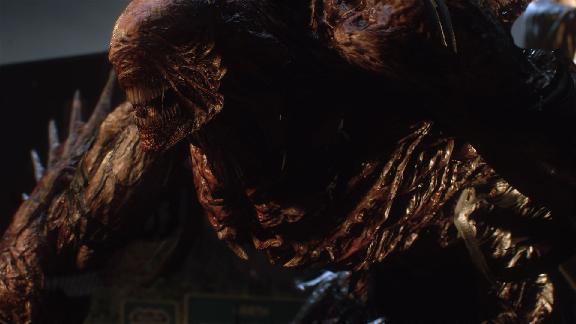 禍々しい巨躯のクリーチャーが立ちふさがる。