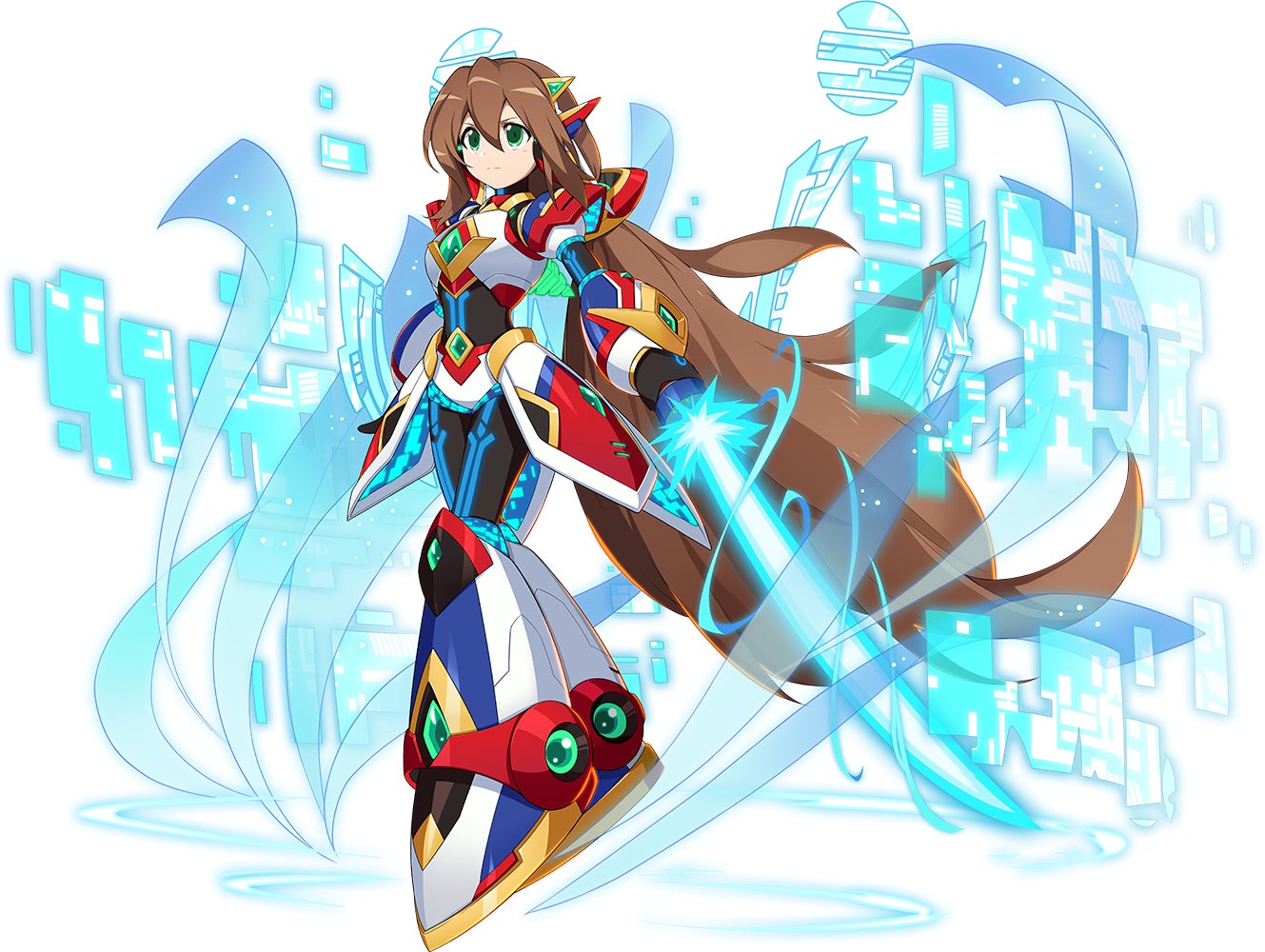 ロックマンX DiVE』 “アイリス”の新たなる姿、「アイリス ダイヴ