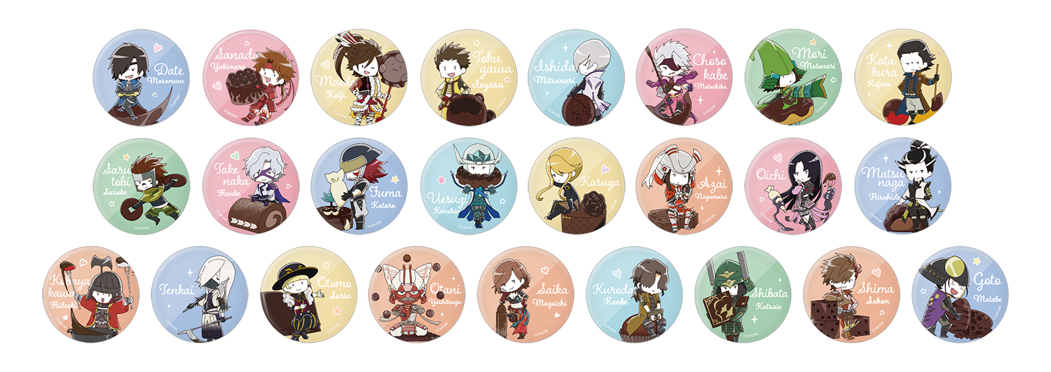 Let's Chocolate Party! 「カプくじオンライン」に、「戦国BASARA