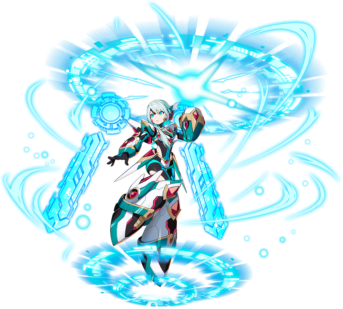 自作ライダー ロックマンX DiVE アイコ ロックマンX DiVE』 “アイコ”の新たなる姿、「アイコ ダイヴアーマー