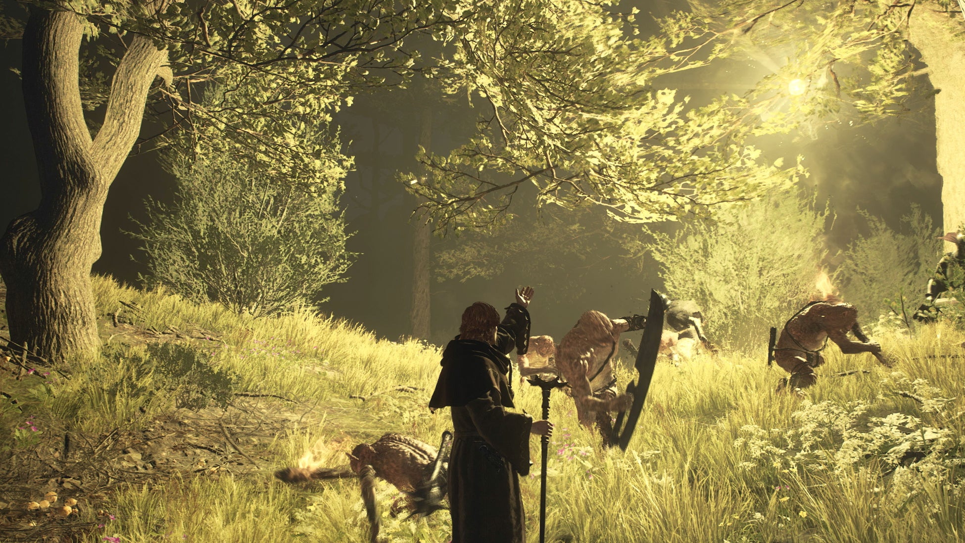 精神を集中し、呪文を詠唱える