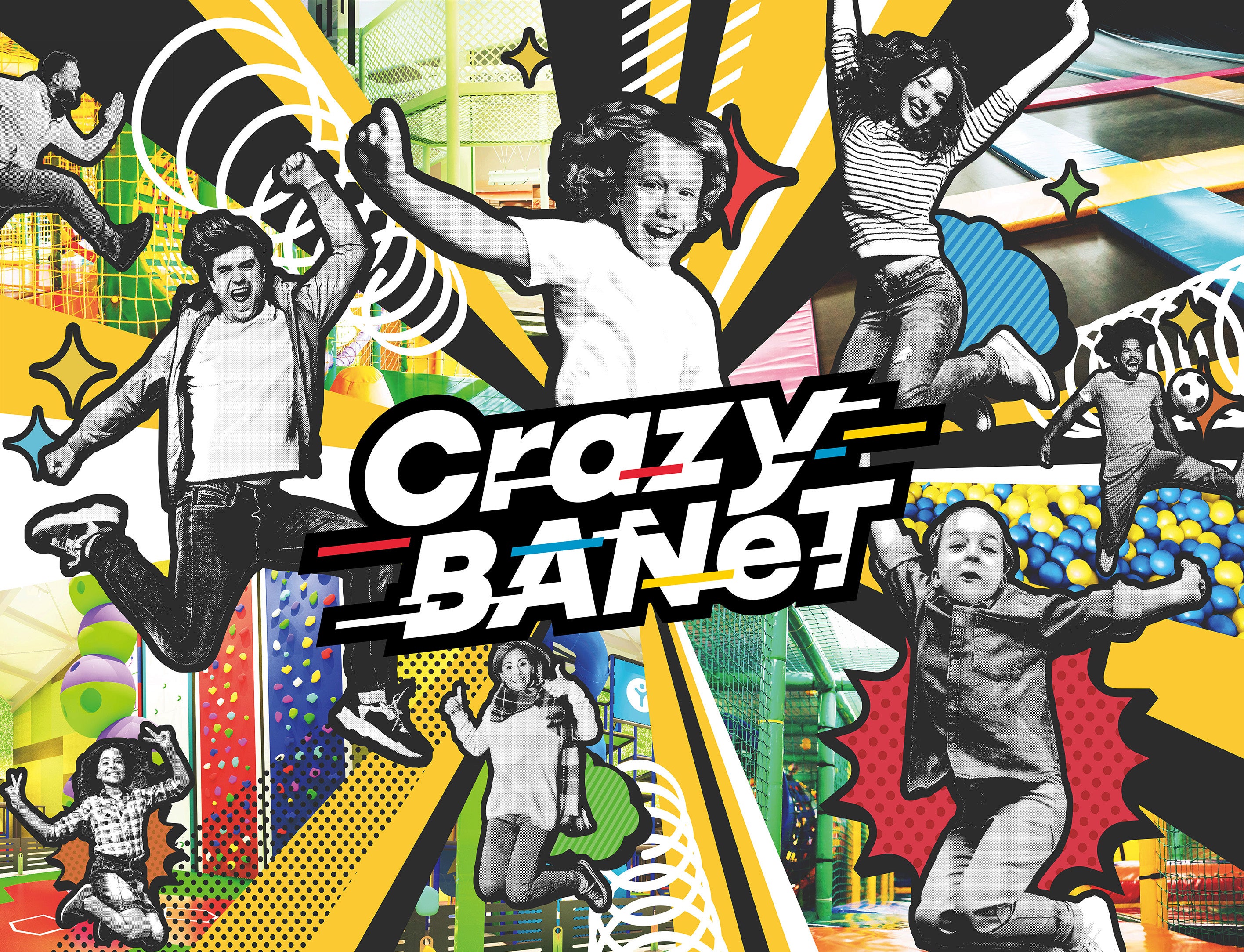 「Crazy BANeT」が新居浜にオープン！トランポリンやクレイジースポーツで体を動かそう！保護者も休憩できる！