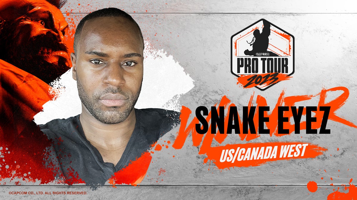 CAPCOM Pro Tour 2023: SNAKE EYEZ Wins America & Canada-West Tournament!