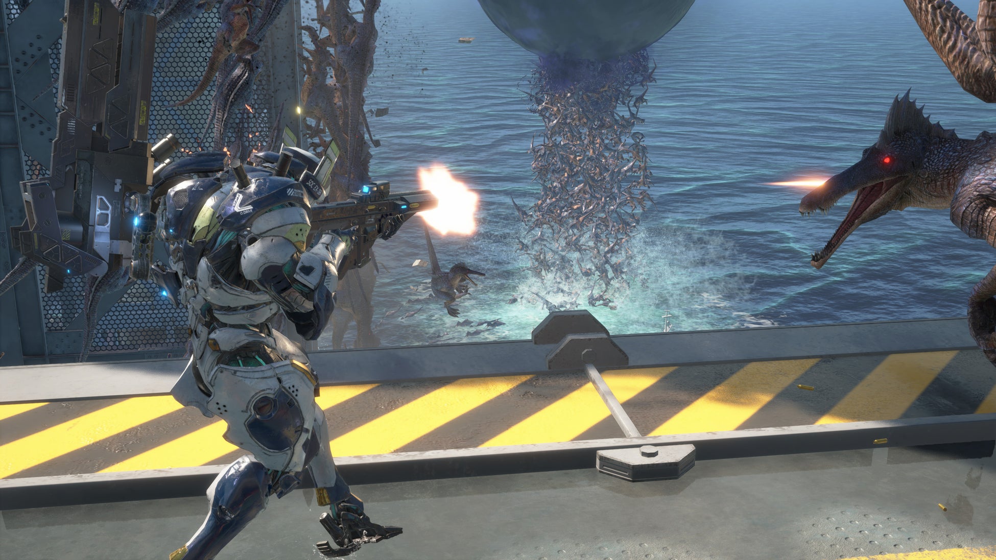 『エグゾプライマル』シーズン2がスタート!新フィールド「海洋プラント」とファイナルミッション「エスケープ」が追加! 『エグゾプライマル』シーズン2がスタート!新フィールド「海洋プラント」とファイナルミッション「エスケープ」が追加!