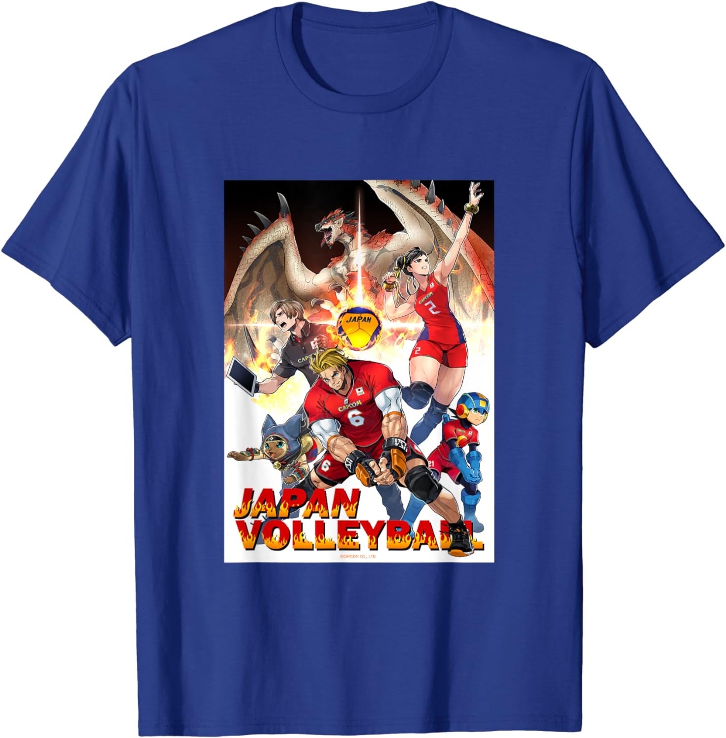 バレーボール日本代表×カプコンキャラクター 限定コラボ