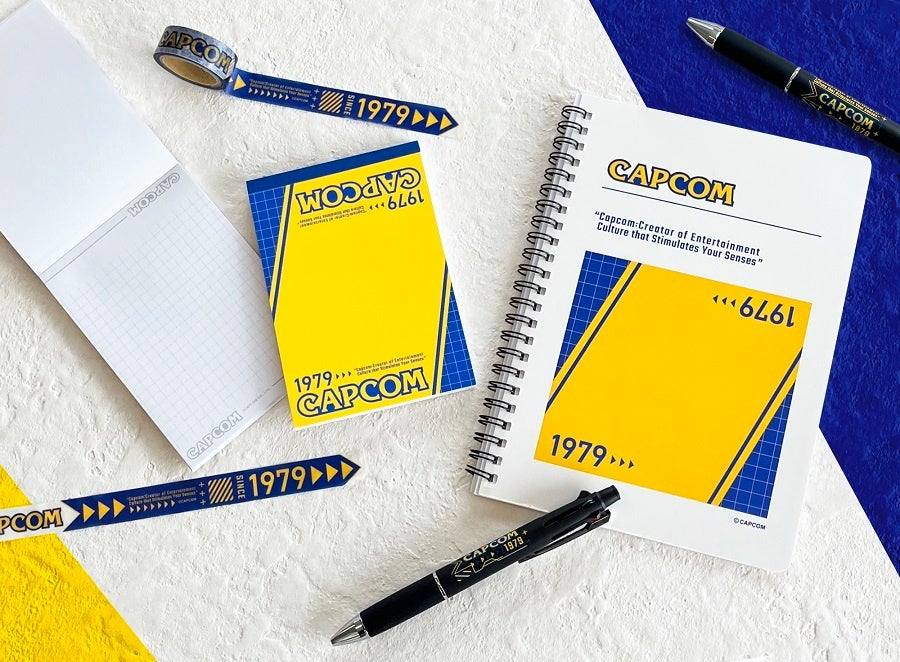 カプコン40周年記念!CAPCOMロゴ商品が登場! カプコン40周年記念!CAPCOMロゴ商品が登場!