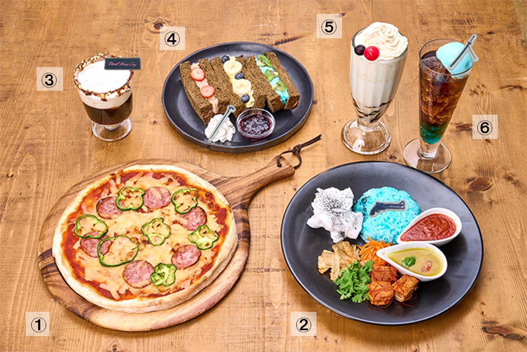 カプコンカフェ、「デビル メイ クライ」コラボメニュー公開!ダンテのピザやネロのカレー、限定特典も! カプコンカフェ、「デビル メイ クライ」コラボメニュー公開!ダンテのピザやネロのカレー、限定特典も!