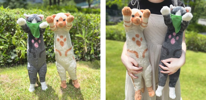 AIROU 特大おすわりぬいぐるみ メラルー カプコン 約80センチ AIROU 特大おすわりぬいぐるみ メラルー カプコン 約80センチ
