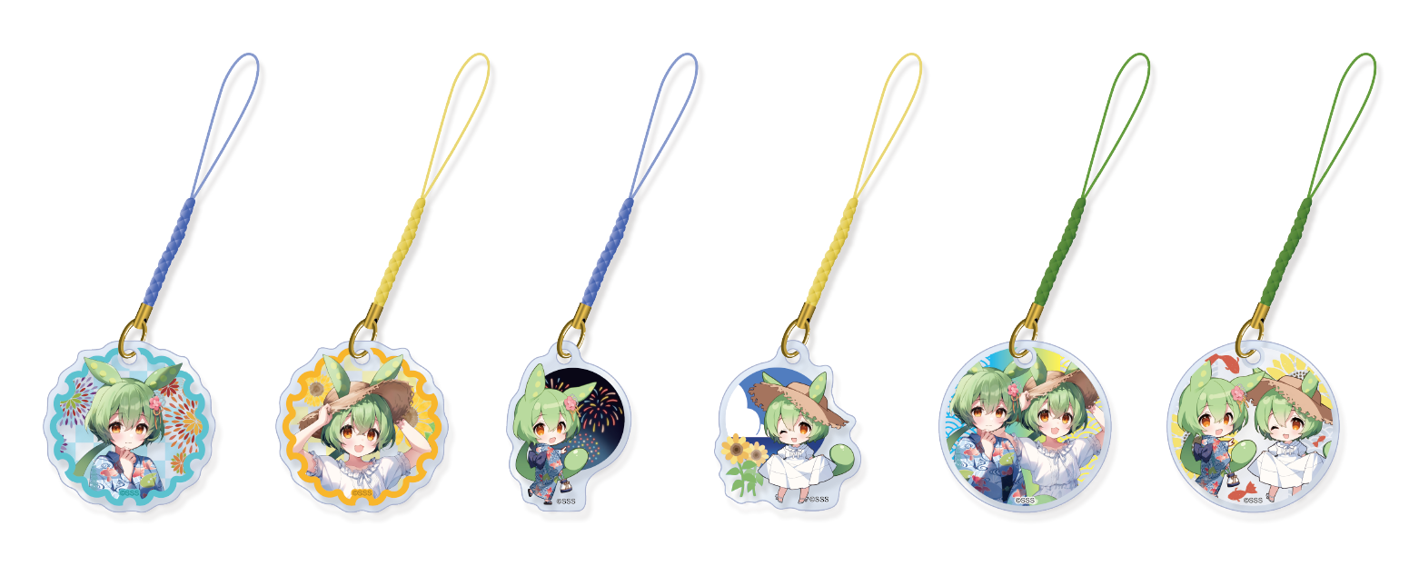 ずんだ餅の妖精『ずんだもん』がカプくじに登場なのだ！ 夏らしい衣装