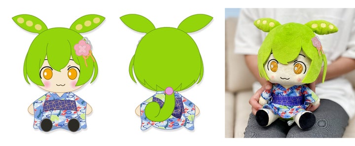 ずんだ餅の妖精『ずんだもん』がカプくじに登場なのだ! 夏らしい衣装 ずんだ餅の妖精『ずんだもん』がカプくじに登場なのだ! 夏らしい衣装