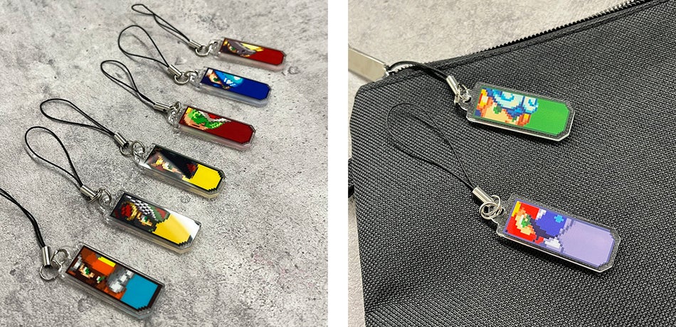 ロックマンエグゼ ココロウインドウキーホルダー セット 仲間の力を受け継ぐ!