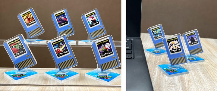 たくさん並べれば圧巻! 「ロックマンエグゼ」シリーズより たくさん並べれば圧巻! 「ロックマンエグゼ」シリーズより