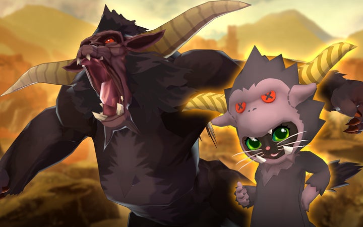 モンスターハンターパズル アイルーアイランド』にラージャンが登場 モンスターハンターパズル アイルーアイランド』にラージャンが登場