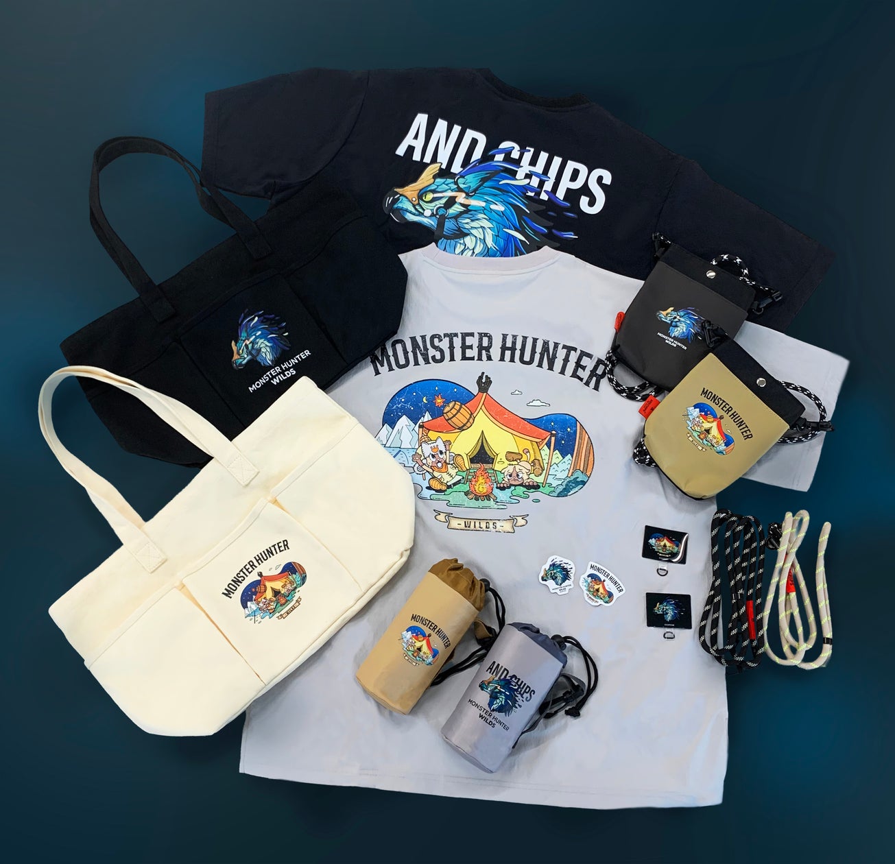 AND CHIPS×サンレモ!モンハン&ストリートファイター新作 AND CHIPS×サンレモ!モンハン&ストリートファイター新作