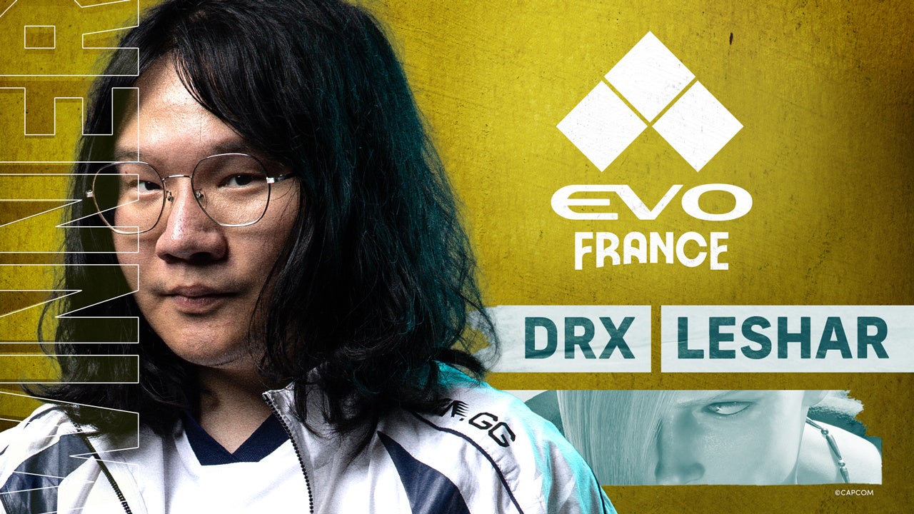 DRX | LESHAR選手が驚異的な強さで、「Premier」大会3度目の優勝を飾る! 「EVO France 2025」の『ストリートファイター6』部門結果速報