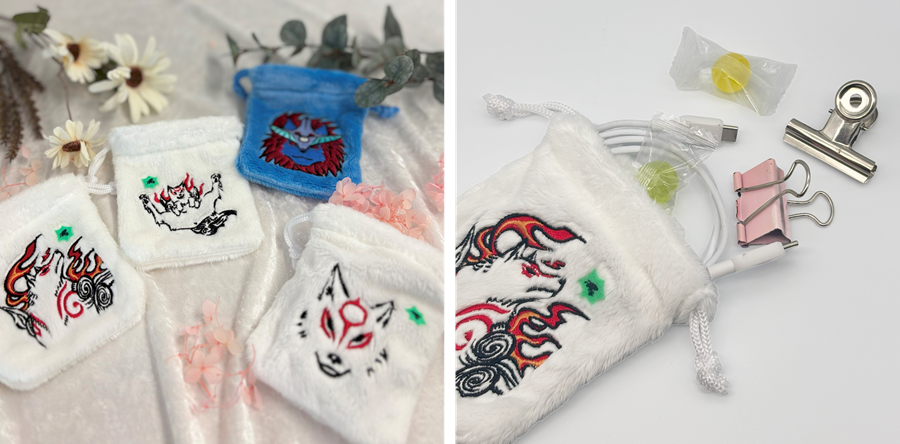 この世のぬくもりが、巾着に蘇る！ 「大神」シリーズより