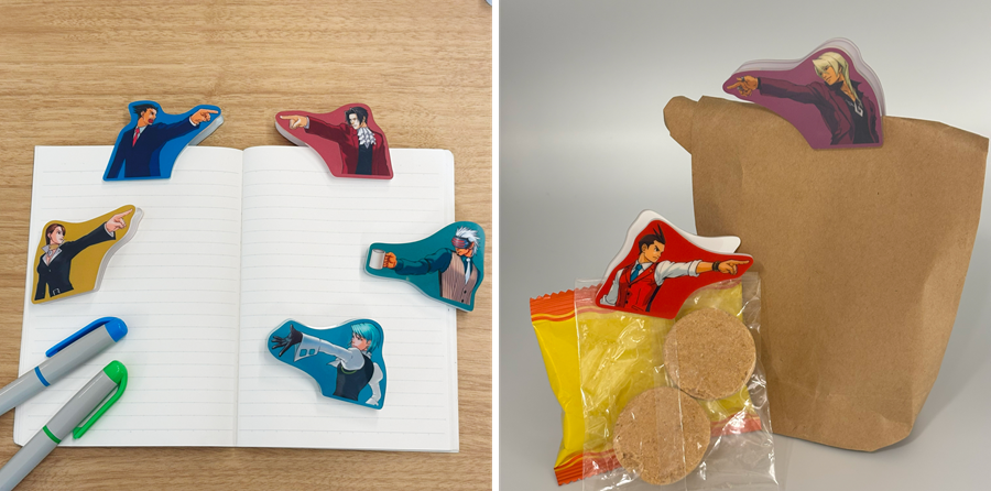 証言開始！ デスクが法廷になる！？ 「逆転裁判」シリーズより