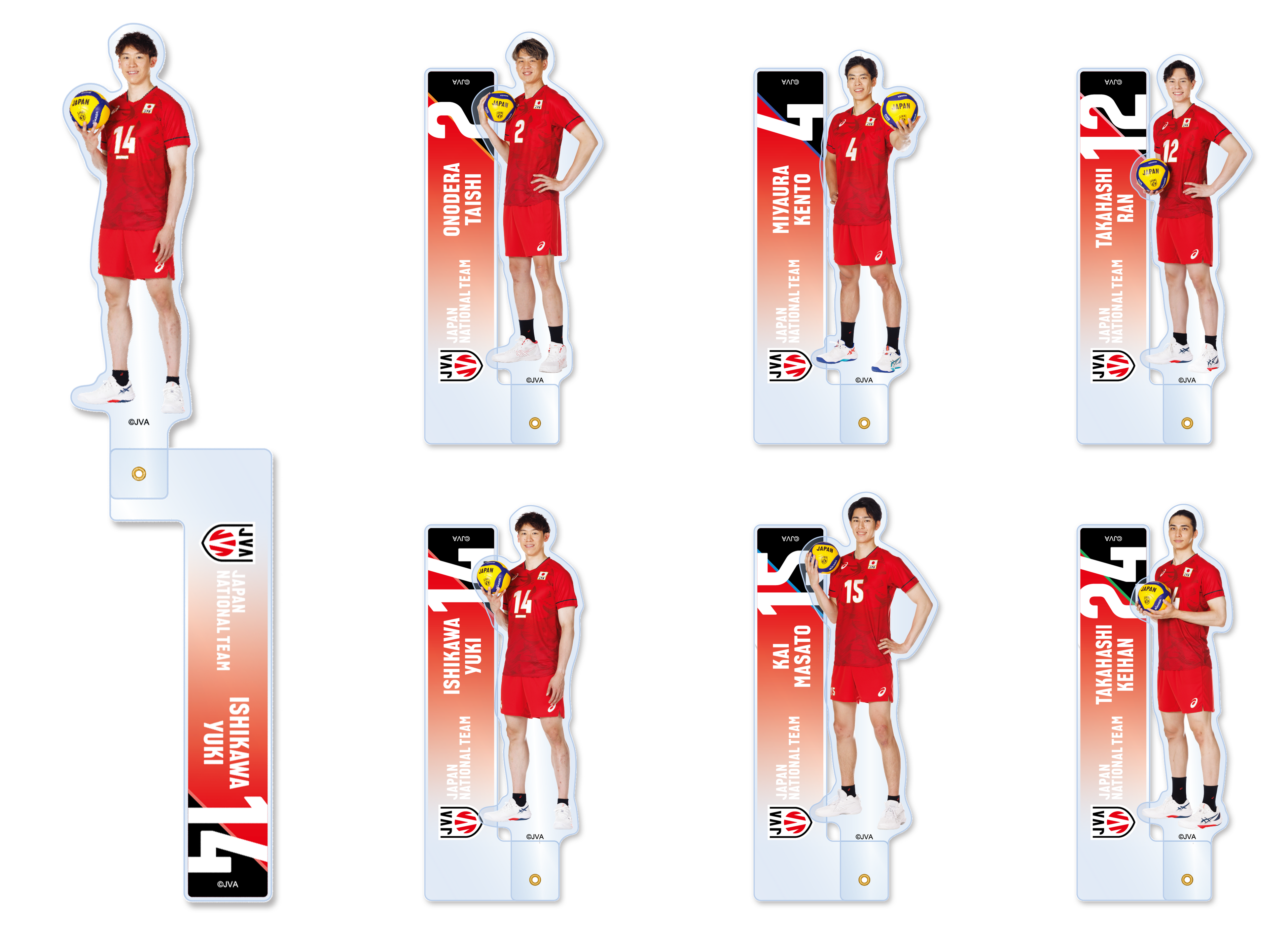 躍動感そのまま！男子バレー日本代表「カプくじ」第5弾開催決定【石川