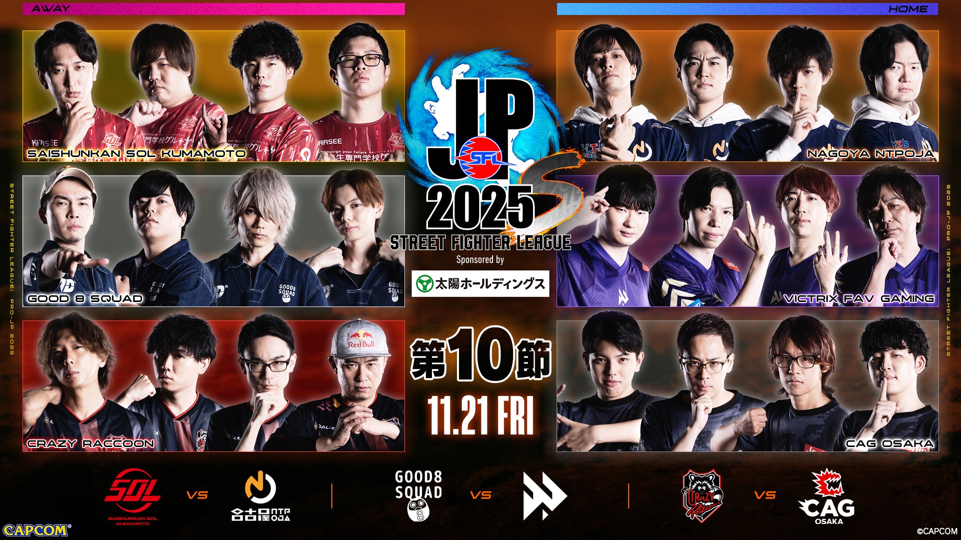 SFL: Pro-JP 2025 Division S 第10節速報!PO進出チーム決定 SFL: Pro-JP 2025 Division S 第10節速報!PO進出チーム決定