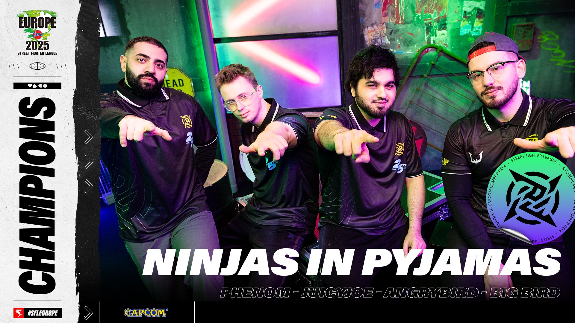 SFL 2025速報!欧州NIP、US BANDITSが王者に SFL 2025速報!欧州NIP、US BANDITSが王者に