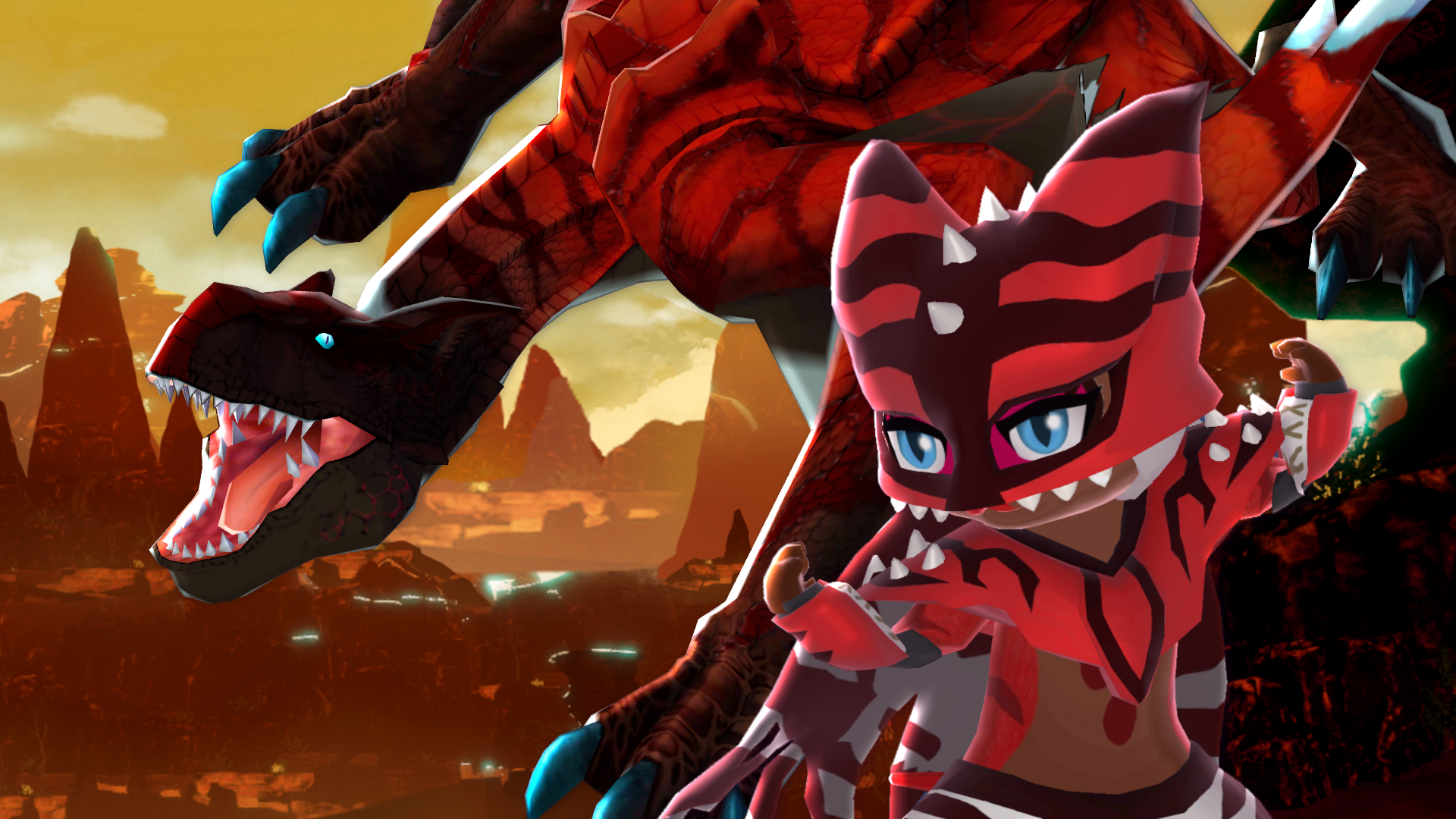 モンハンパズルに「ティガレックス希少種」初登場！