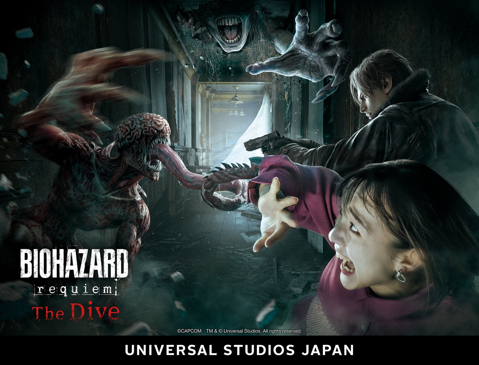 USJ『バイオハザード』最新作ホラーアトラクション先行体験! USJ『バイオハザード』最新作ホラーアトラクション先行体験!