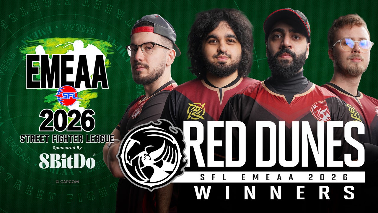 ストリートファイターリーグ EMEAA 2026優勝はRed Dunes!世界大会出場権獲得! ストリートファイターリーグ EMEAA 2026優勝はRed Dunes!世界大会出場権獲得!