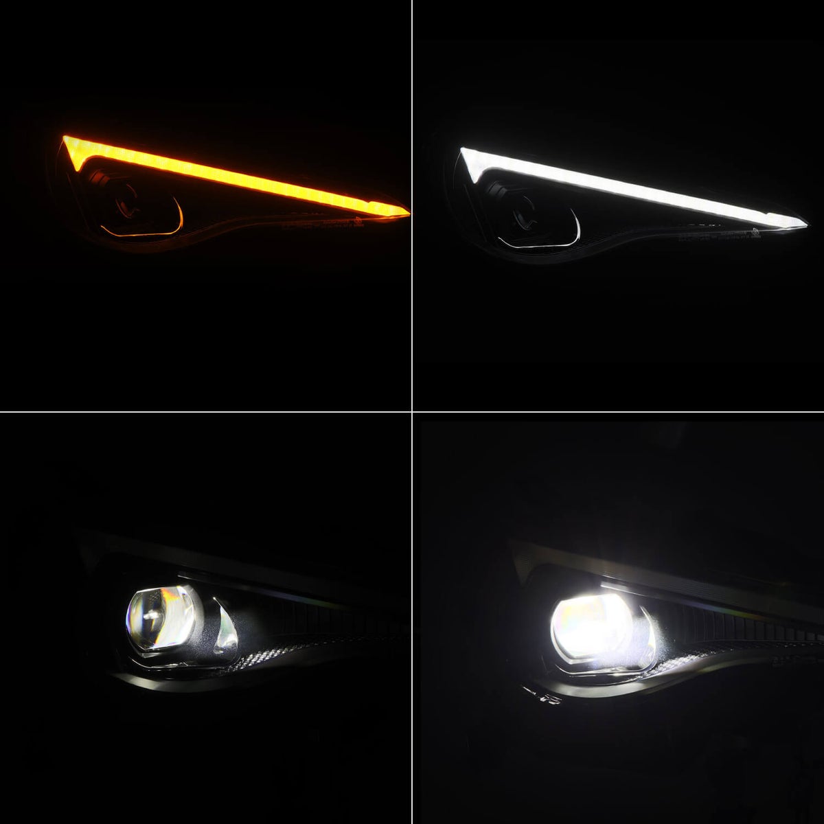AlphaRex®からトヨタ 86/スバル BRZ専用「LUXX LEDプロジェクターヘッドライト」が登場 流れるウインカーと日本仕様の配光を採用