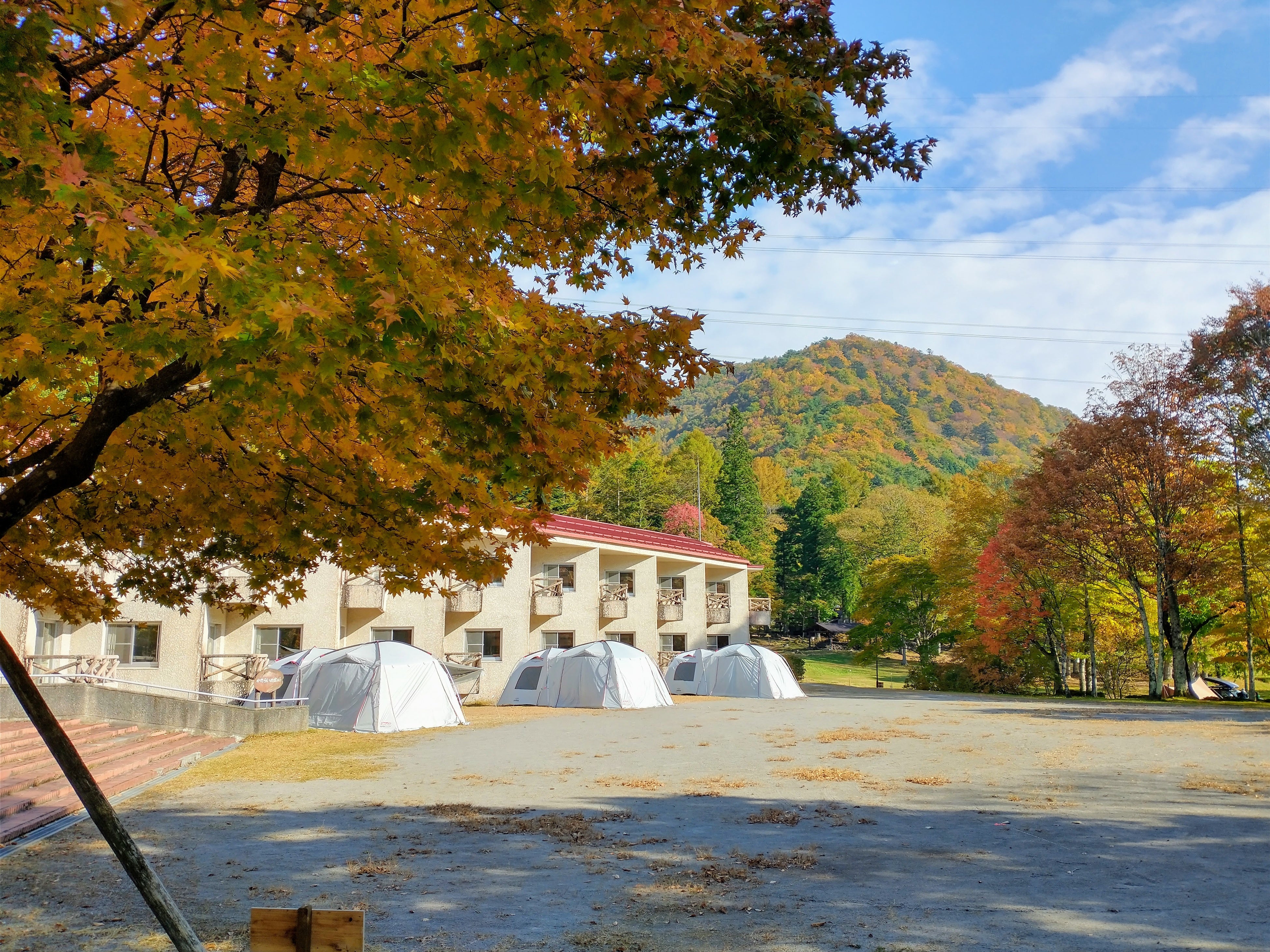 キャンプ場風景