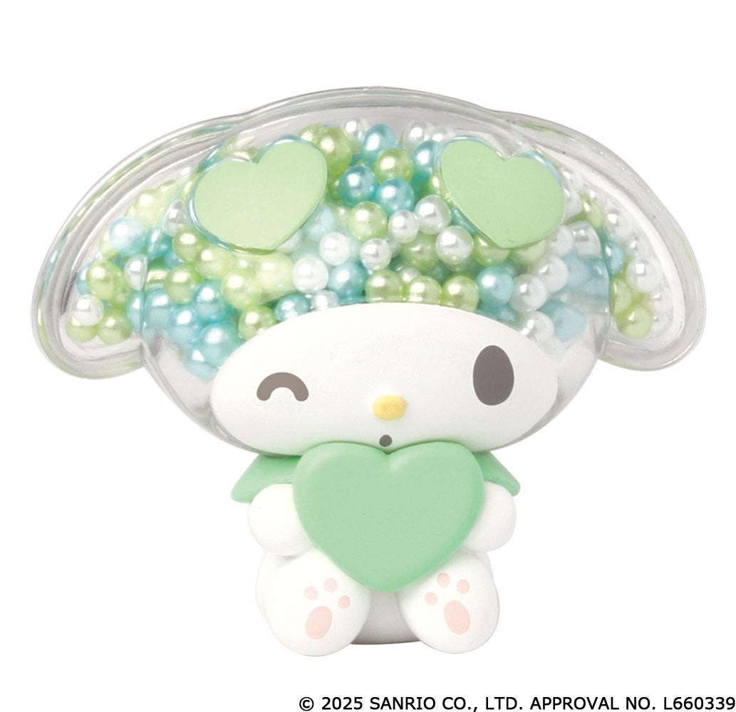 カラフルなビーズが透けて可愛い！マイメロディの「透明キラキラ