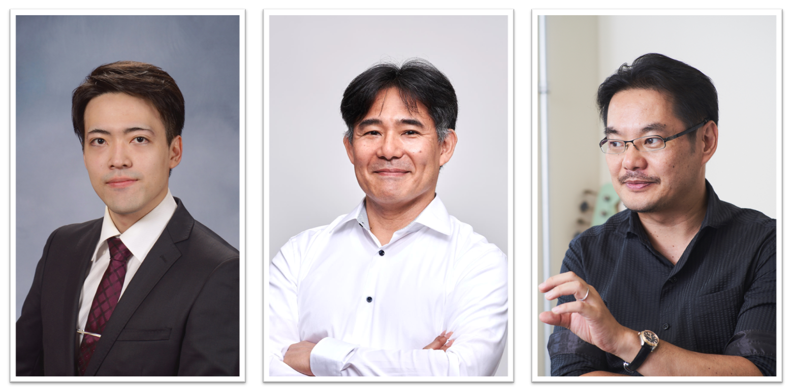 画像：共同創業者（左から中村 勇人、髙橋 和貴、渡邉 正峰）
