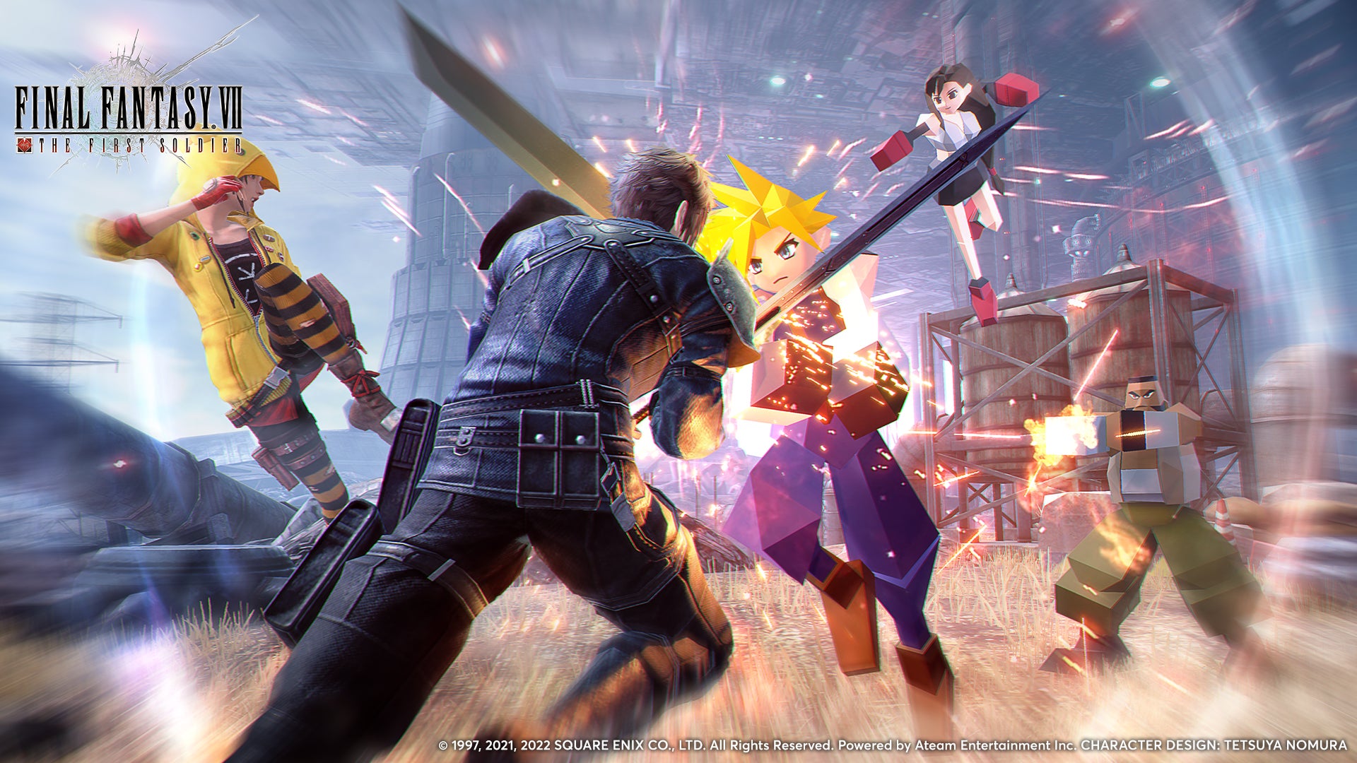 スマートデバイス向けバトルロイヤルアクションゲーム Final Fantasy Vii The First Soldier Ffvii 25周年記念コラボ 開催 エイチームのプレスリリース スマートデバイス向けバトルロイヤルアクションゲーム Final Fantasy Vii The First Soldier Ffvii 25周年記念コラボ 開催 エイチームのプレスリリース