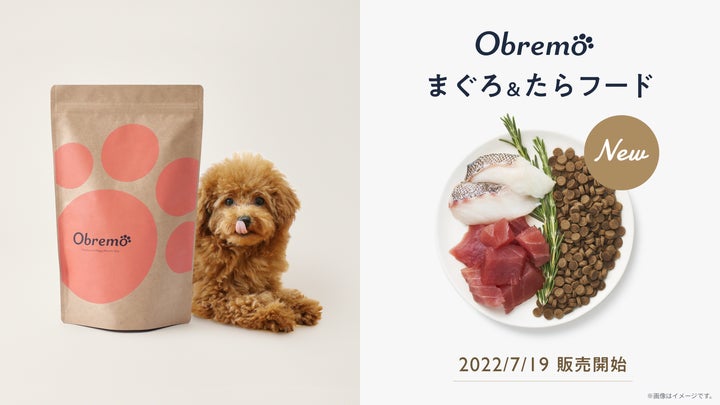 OBRÉMO ドッグフード まぐろとたら 1348-2177-