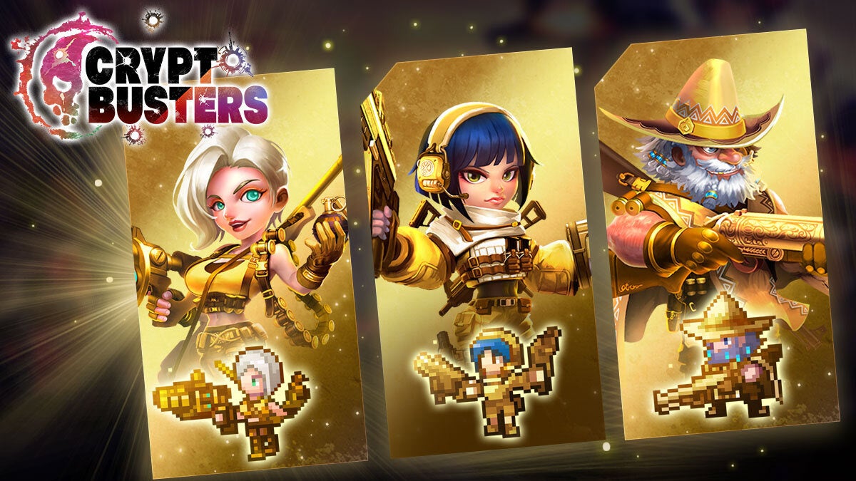 2023年8月サービス開始予定の新作オリジナルNFTゲーム『Crypt Busters』のプレセール詳細と特典を公開! 2023年8月サービス開始予定の新作オリジナルNFTゲーム『Crypt Busters』のプレセール詳細と特典を公開!