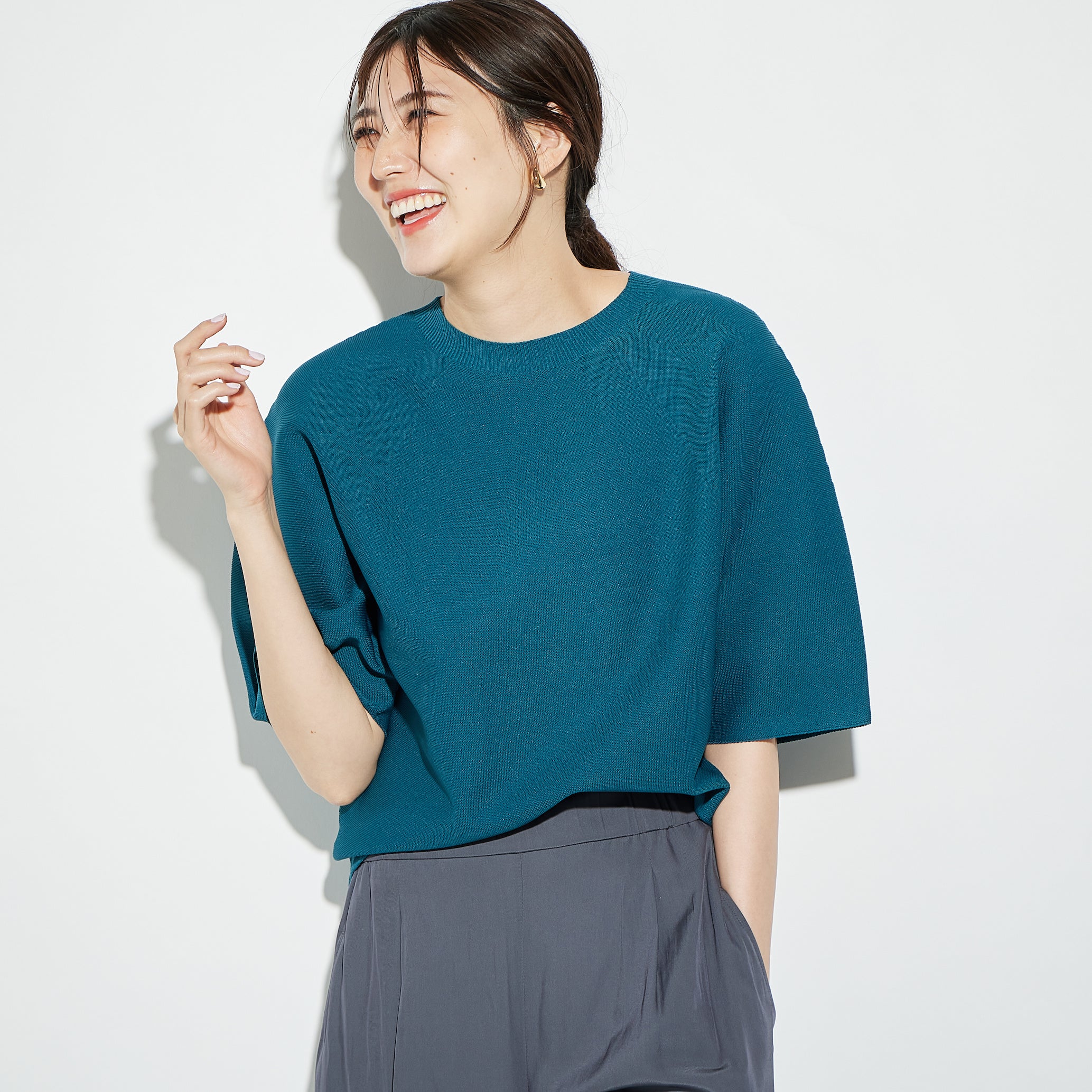 プラステの人気シリーズ「ホールガーメント®ニット」から、夏