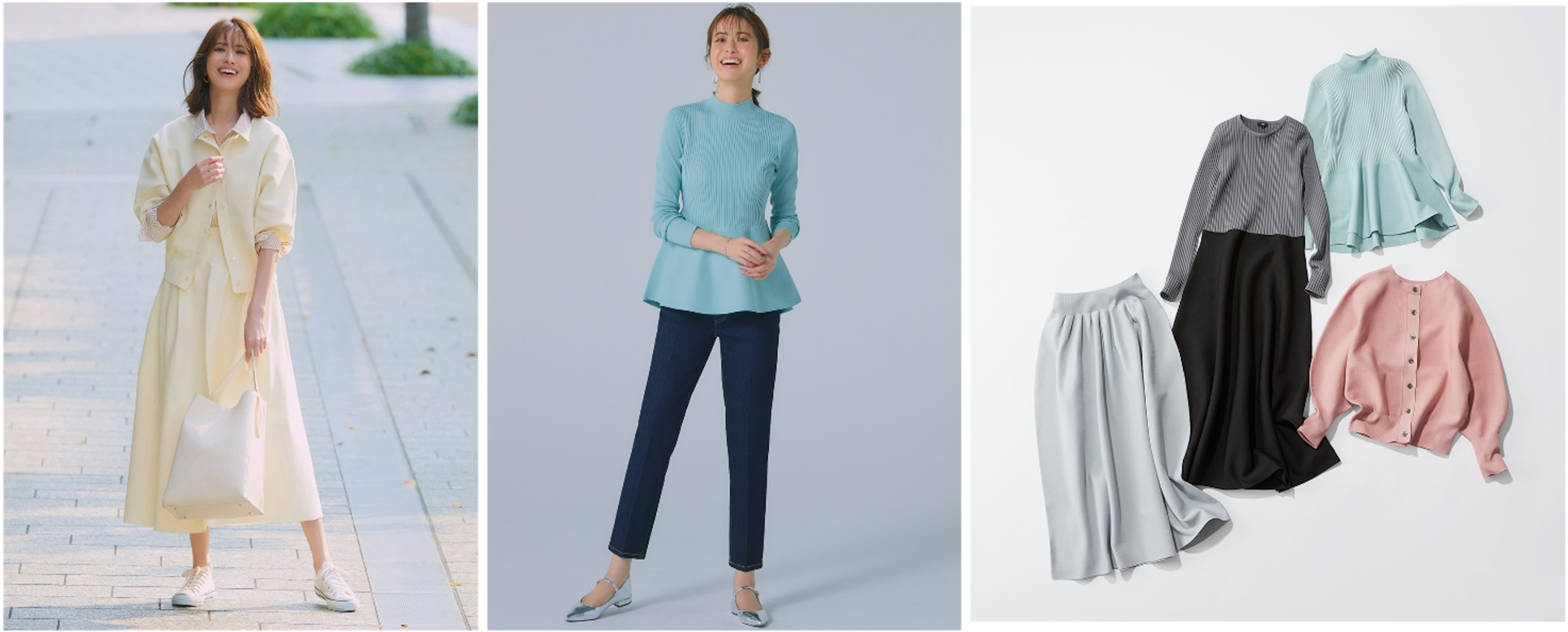 プラステのホールガーメント®ニットシリーズから2WAYで楽しめる