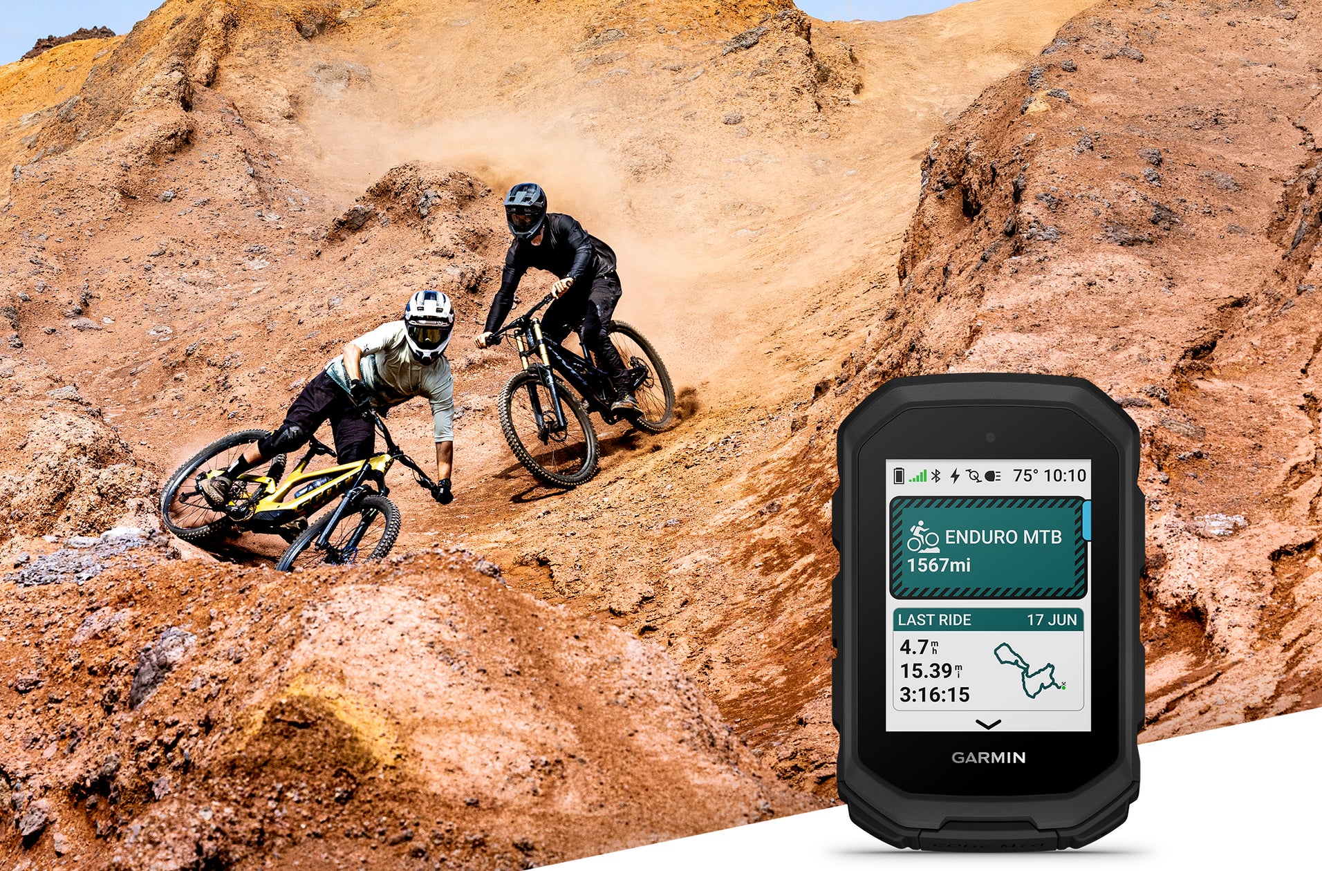 GarminのGPSサイクルコンピューター「Edge」シリーズよりマウンテン GarminのGPSサイクルコンピューター「Edge」シリーズよりマウンテン