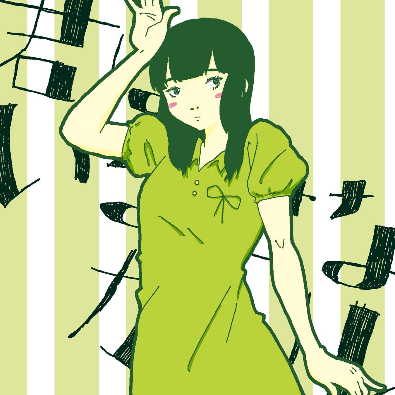 「君はいなせなガール(藤田ver.)」ジャケット