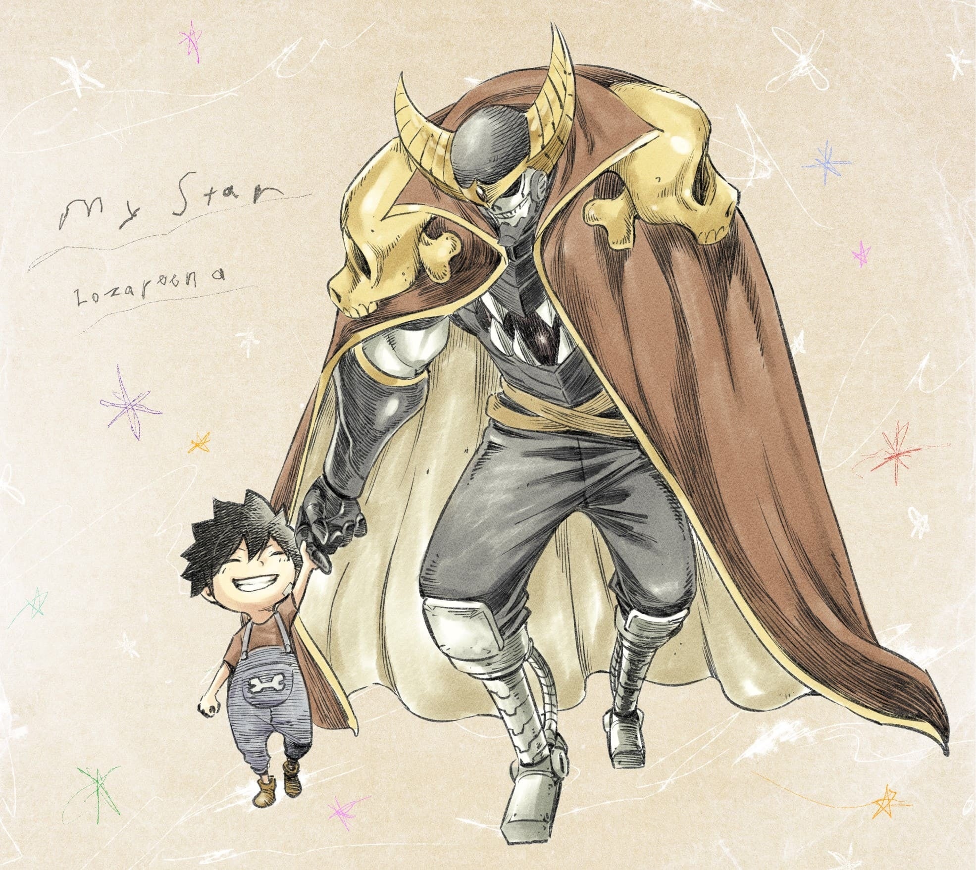 ロザリーナ「my star」アニメジャケット©真島ヒロ／講談社・NTV