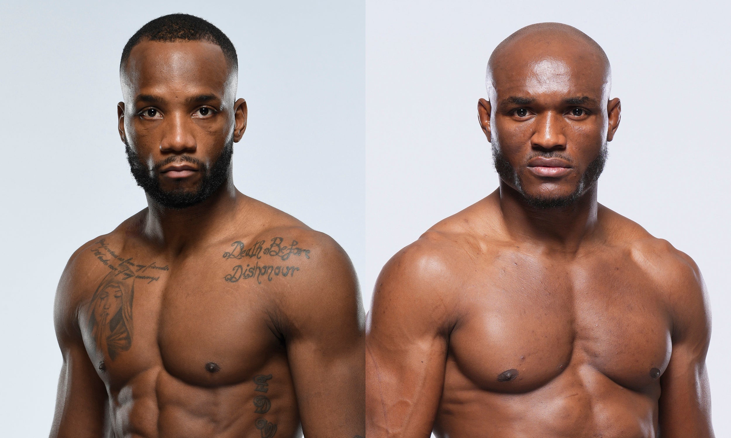 （写真左より）レオン・エドワーズ、カマル・ウスマン／Getty Images