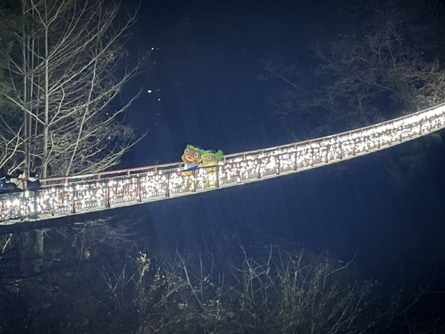 石舟橋&瀬音の湯で幻想的なイルミネーションを楽しもう! 石舟橋&瀬音の湯で幻想的なイルミネーションを楽しもう!