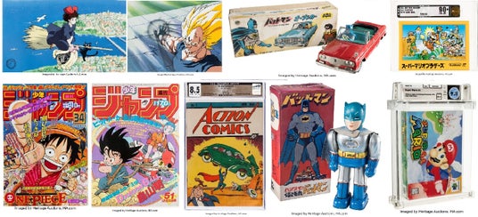 ビデオゲーム、アニメ、マンガ、レトロ玩具などをヘリテージの専門家が査定する「ヘリテージ・オークションズ」 ポップカルチャーアイテム無料査定会 7月4日(金)・5日(土) 大阪にて初開催 ビデオゲーム、アニメ、マンガ、レトロ玩具などをヘリテージの専門家が査定する「ヘリテージ・オークションズ」 ポップカルチャーアイテム無料査定会 7月4日(金)・5日(土) 大阪にて初開催