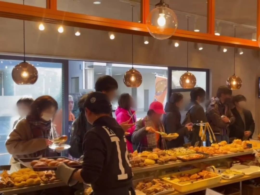 第1回食べ放題イベントの様子