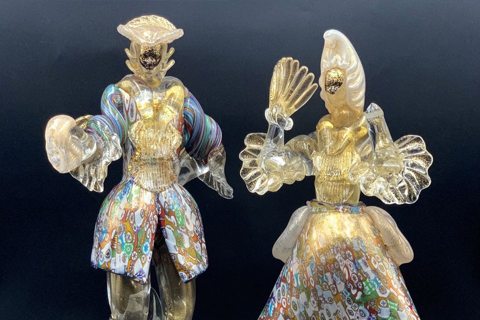 MURANO BALLARIN ヴェネチアングラス　プレート MURANO BALLARIN ヴェネチアングラス プレート（MURANO BALLARIN