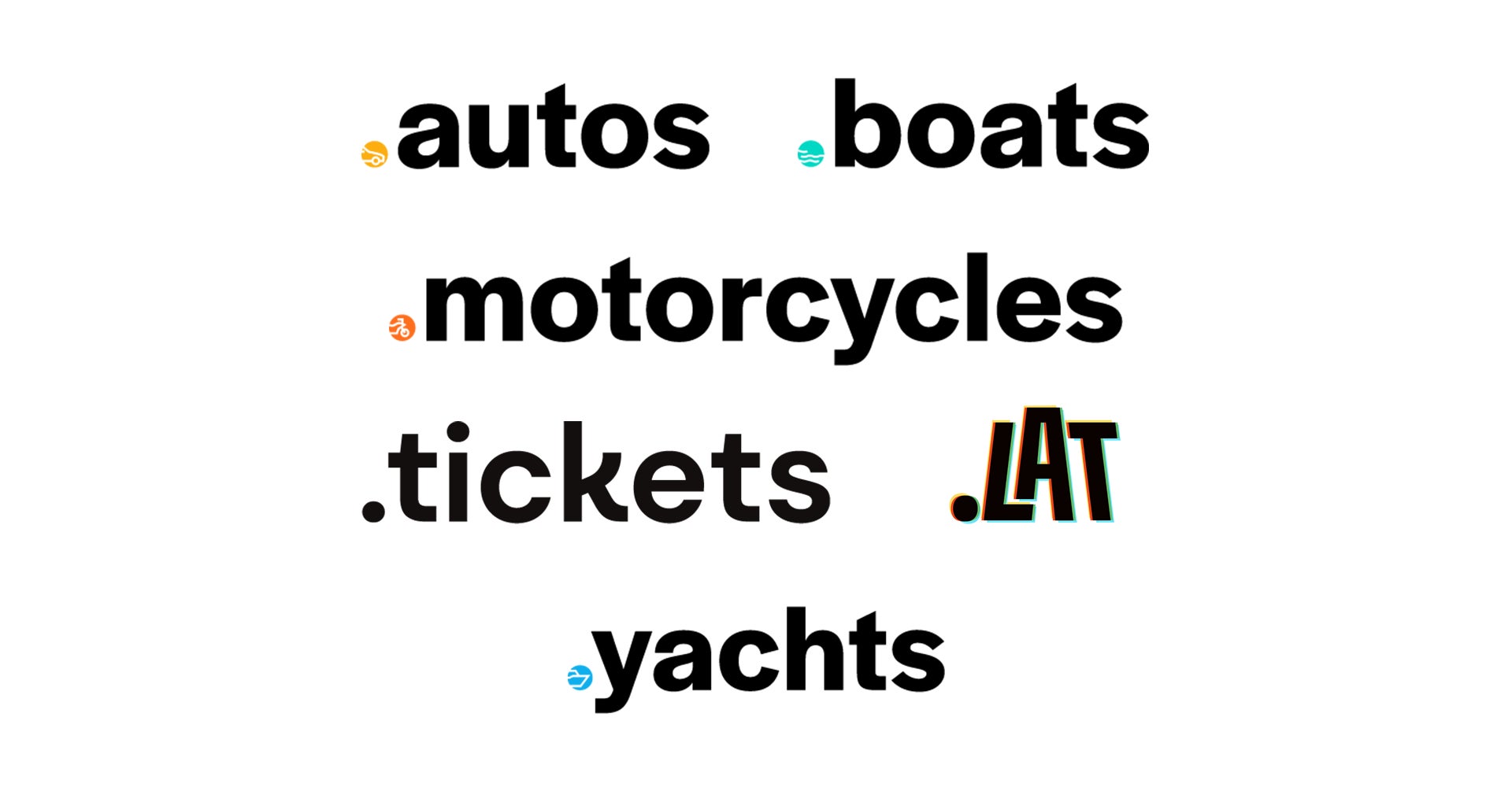 「お名前.com byGMO」、乗り物に関するドメイン「.autos」「.boats」など6種の一般登録受付を開始